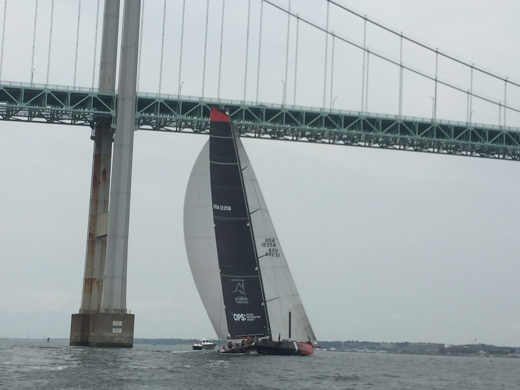Transatlantic Race 2015 fast racing boats in Newport, RI MOONWAVE
