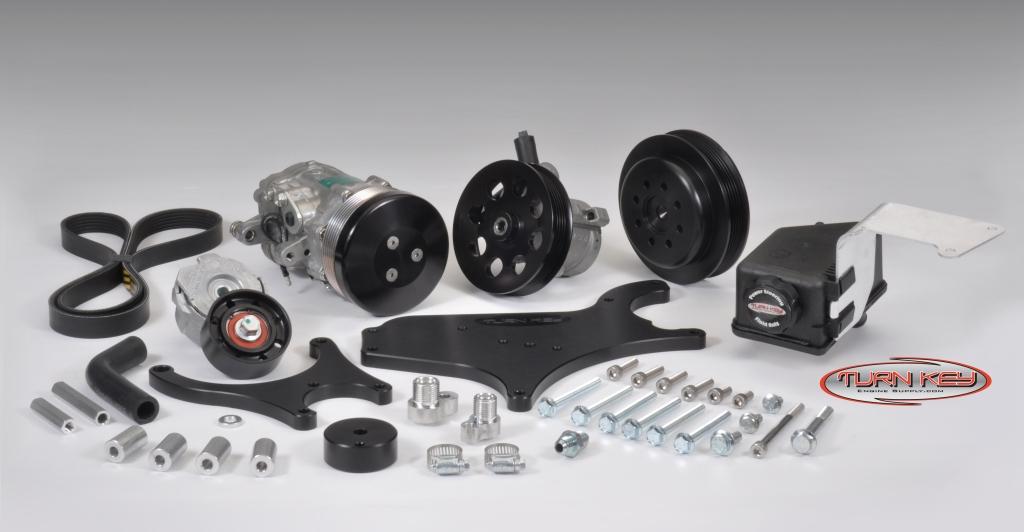Turn Key Engines, first with pulley kit for latest Ford crate engines