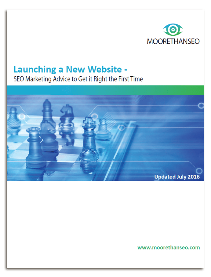 Shows cover of SEO Website Design white paper