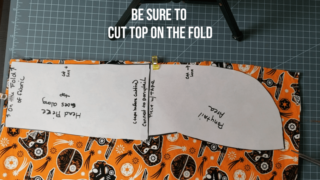 DIY Scrub Cap With Ponytail Holder Mooshu Jenne