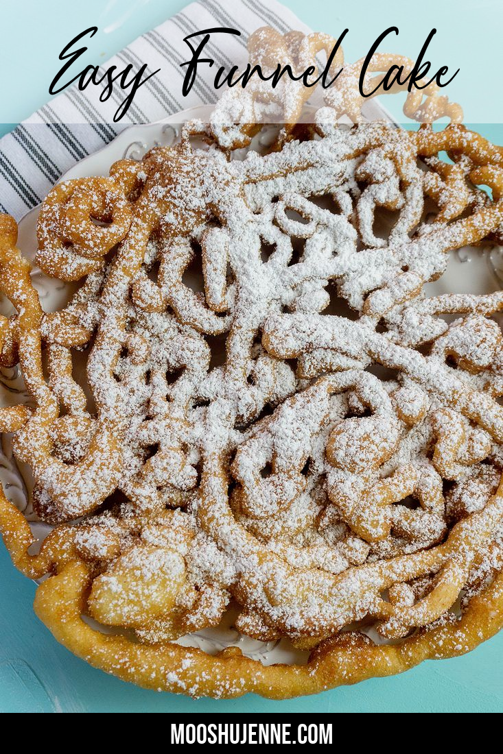 Easy Funnel Cake Mooshu Jenne