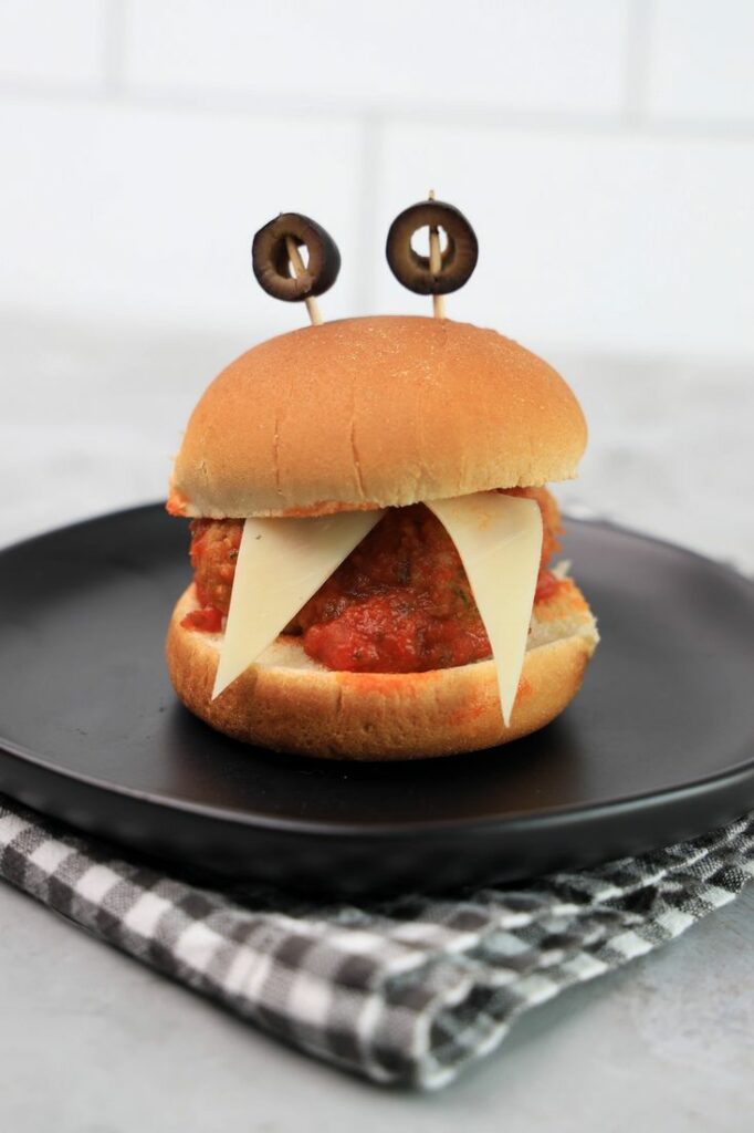 Monster Meatball Sliders Mooshu Jenne