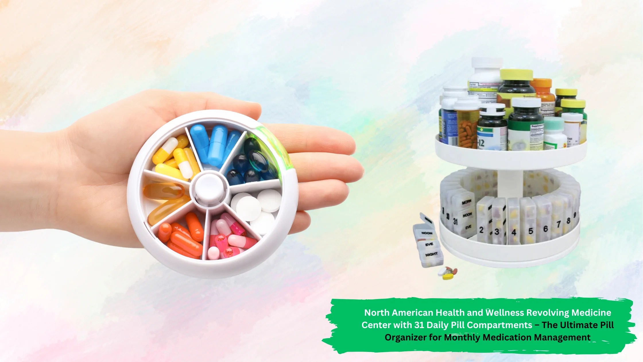 North American Health and Wellness Revolving Medicine Center with 31 D