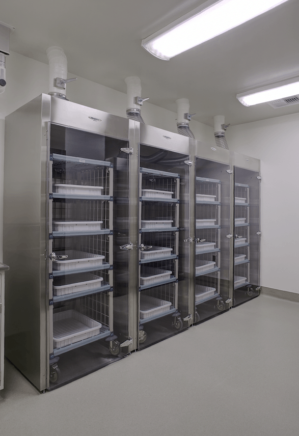 Ventilated Tissue Storage and Transport System. Stainless Steel.