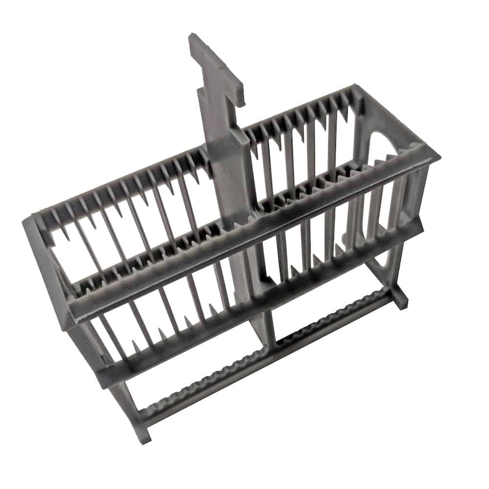 Plastic Staining Rack, Holds 24 Microscope Slides Mopec