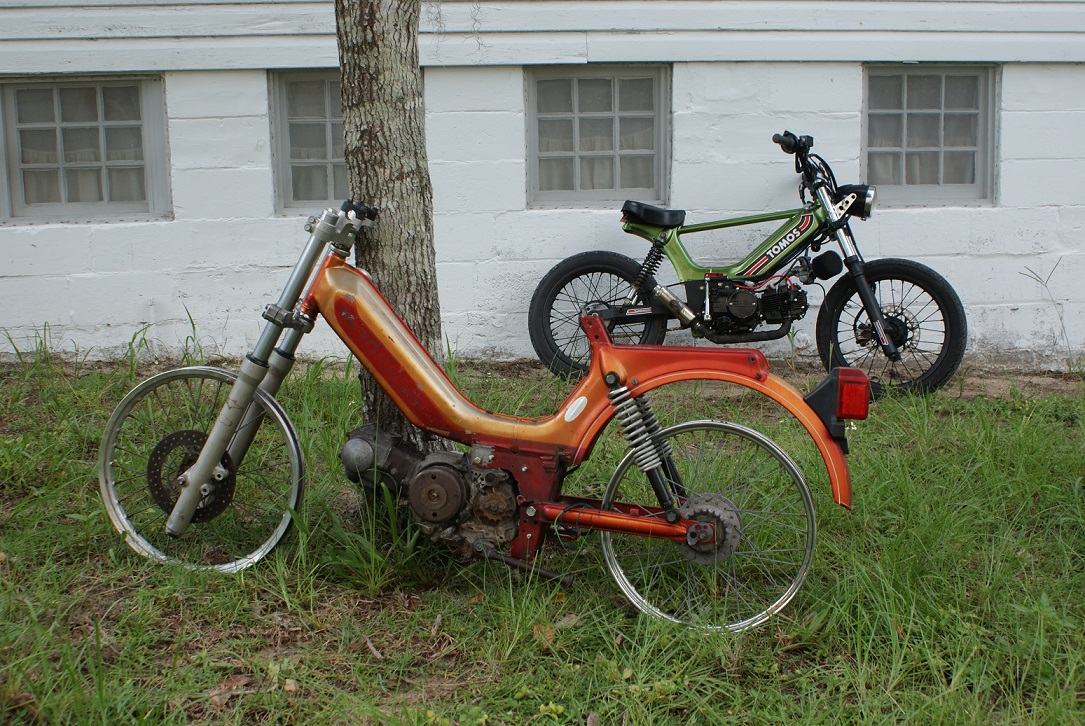 Tomos Streetmate Engine swap — Moped Army