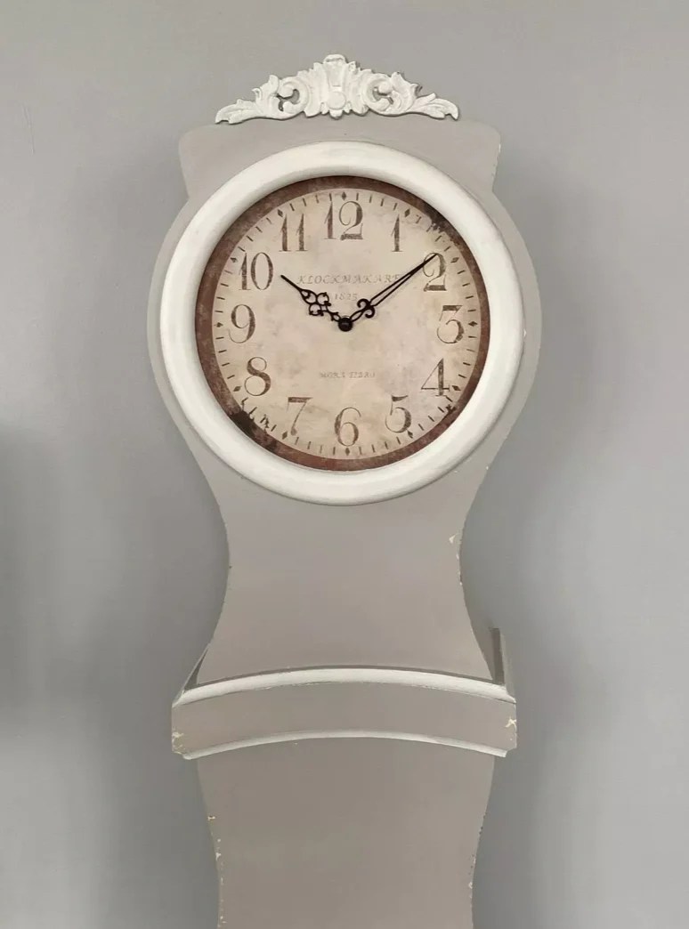 Reproduction Mora Clock Antique Grey