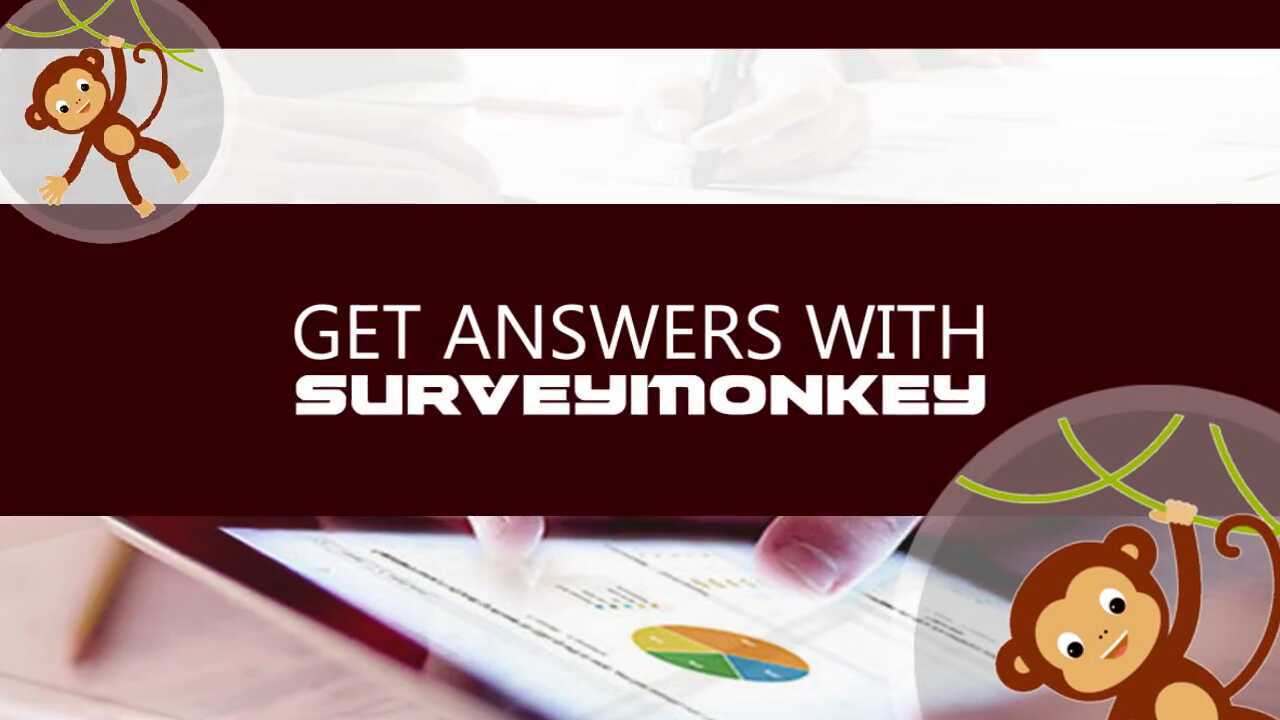 Get Answers With Survey Monkey The Moral Marketer