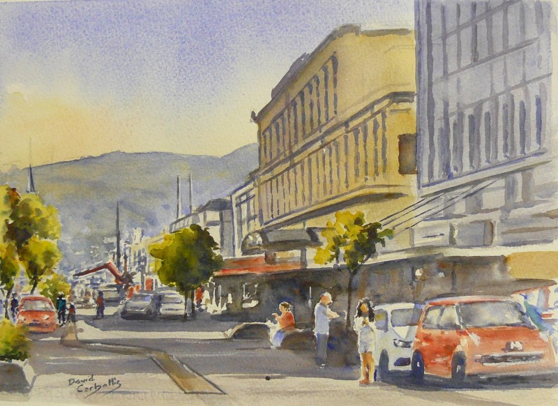 Street Redevelopment David Corballis Moray Gallery Dunedin