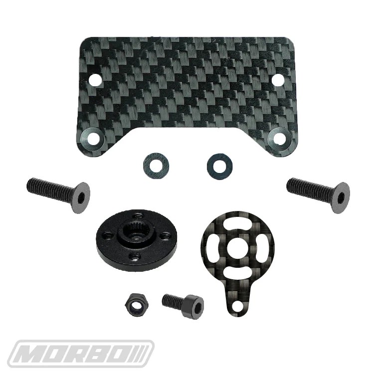 MORBO DR10 / DR10M SERVO UPPER MOUNT AND ARM MORBO RACING