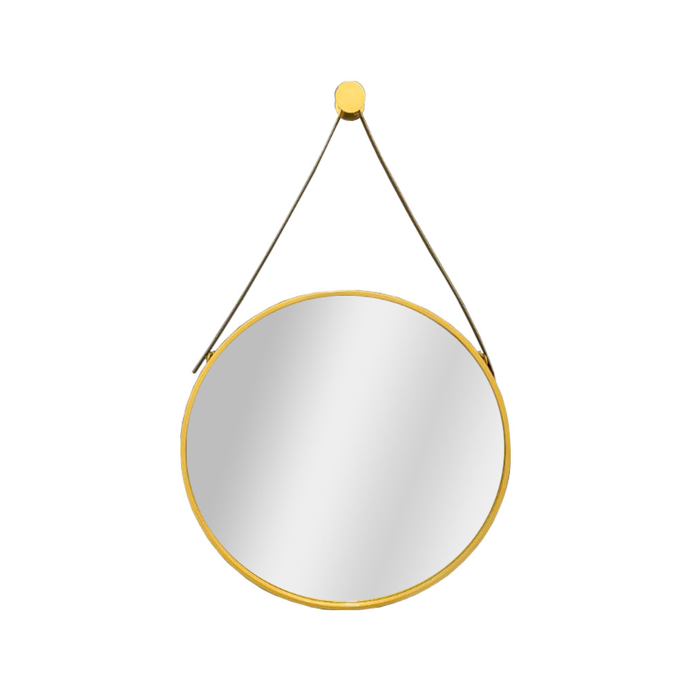Hanging Round Mirror Gold (Promo)