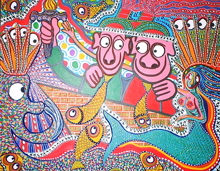 Gorby et Bush sont dans un bateau et personne ne tombe à l'eau