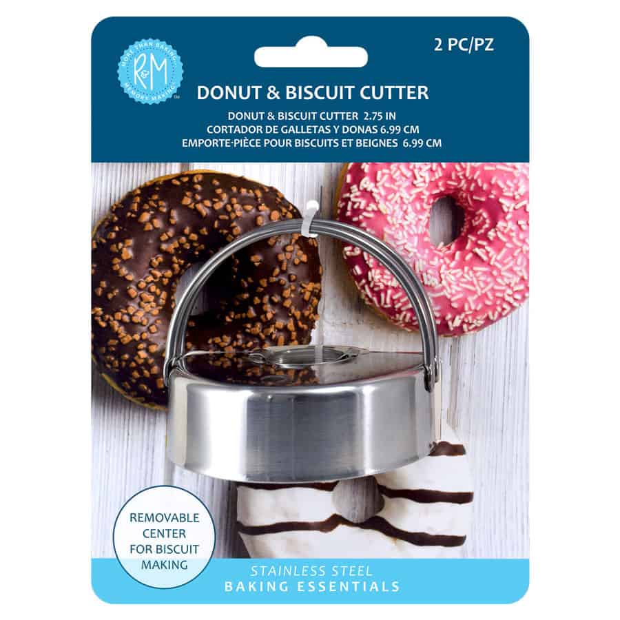 Donut & Biscuit Cutter S/S 2.75" Carded R&M International