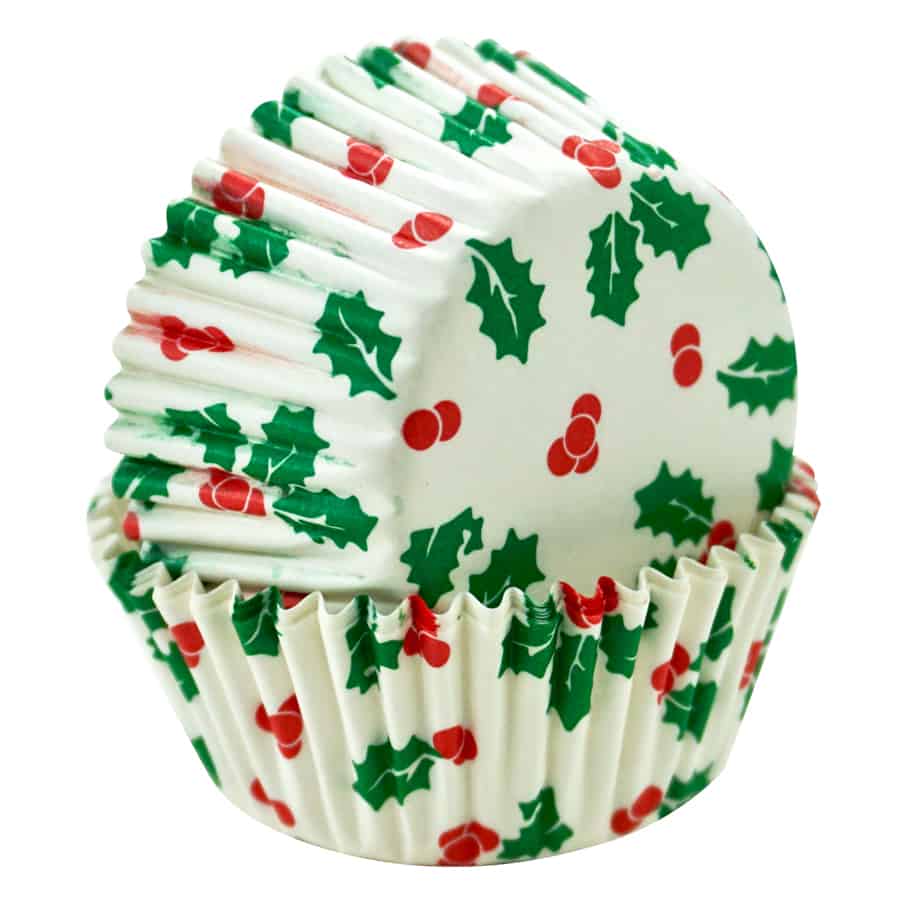 Mini Christmas Cupcake Liners R&M International