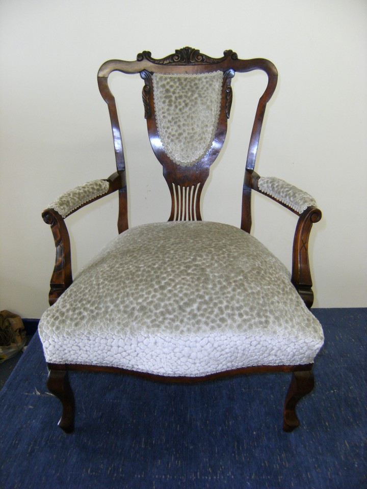 Antique Furniture Upholstery ReUpholstery leather Repairs Restoration