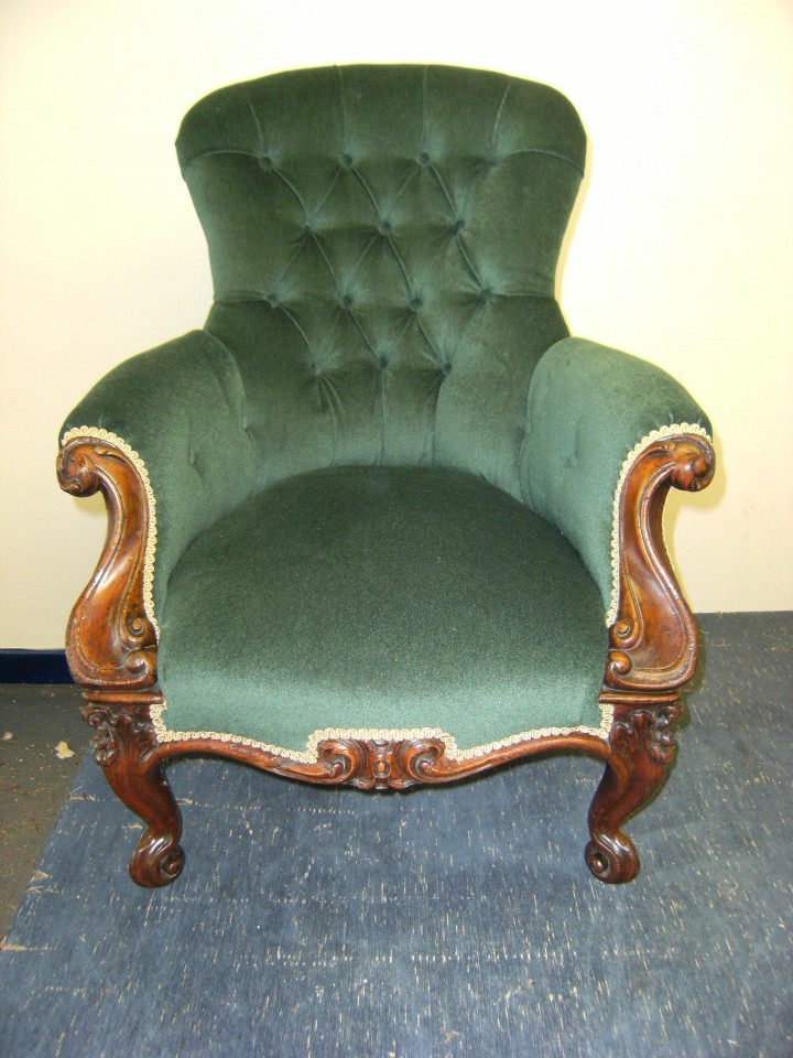 Antique Furniture Upholstery ReUpholstery leather Repairs Restoration