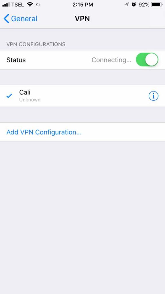 iPhone L2TP VPN Configuration MoreVPN Dedicated IP VPN Freedom To