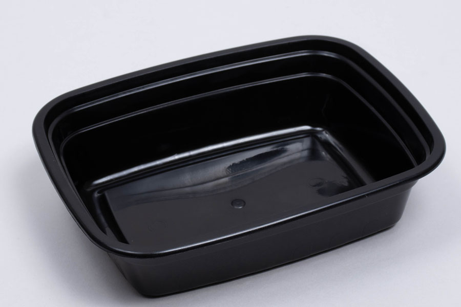6 x 41/2 x 11/2 12 OZ Rectangular Plastic Food Takeout Containers