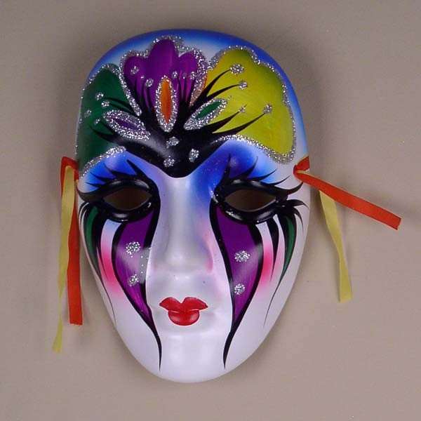 Colorful Porcelain Wall Decor Beauty Mask LG