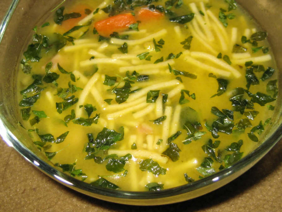 Moringa Chicken Soup
