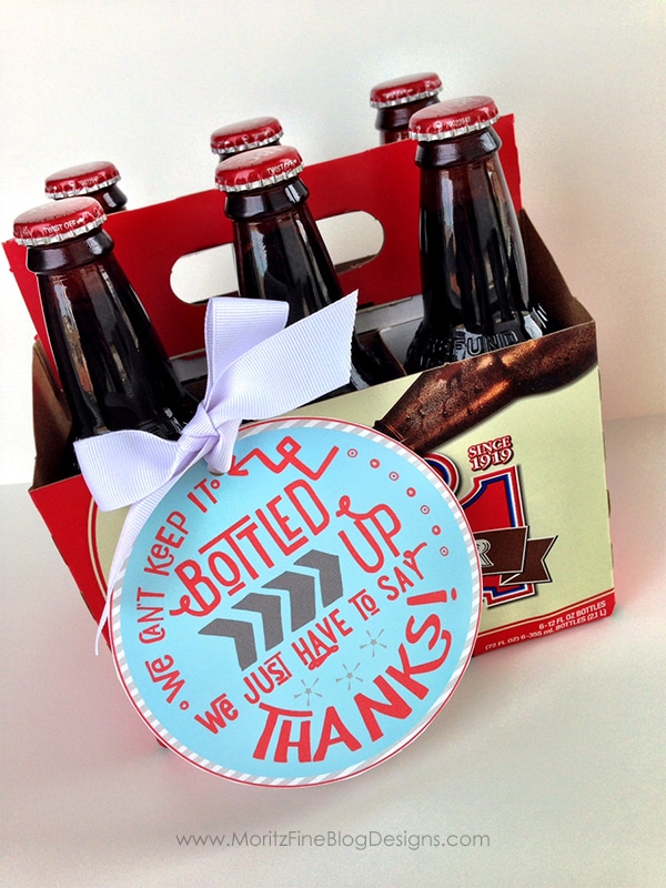 Teacher Appreciation Gift Idea Free Printable from MoritzFineBlogDesigns