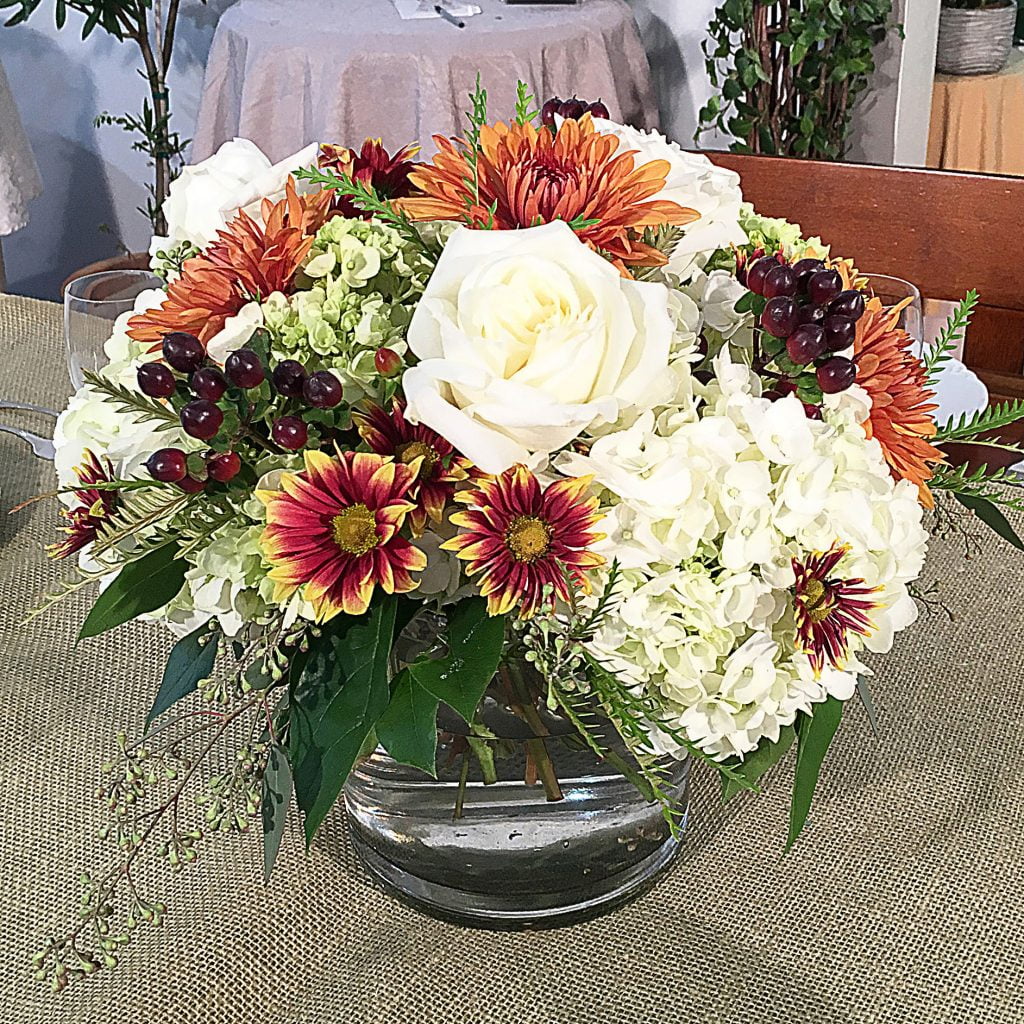 Autumn in the Round Morning Glory Flower Shop
