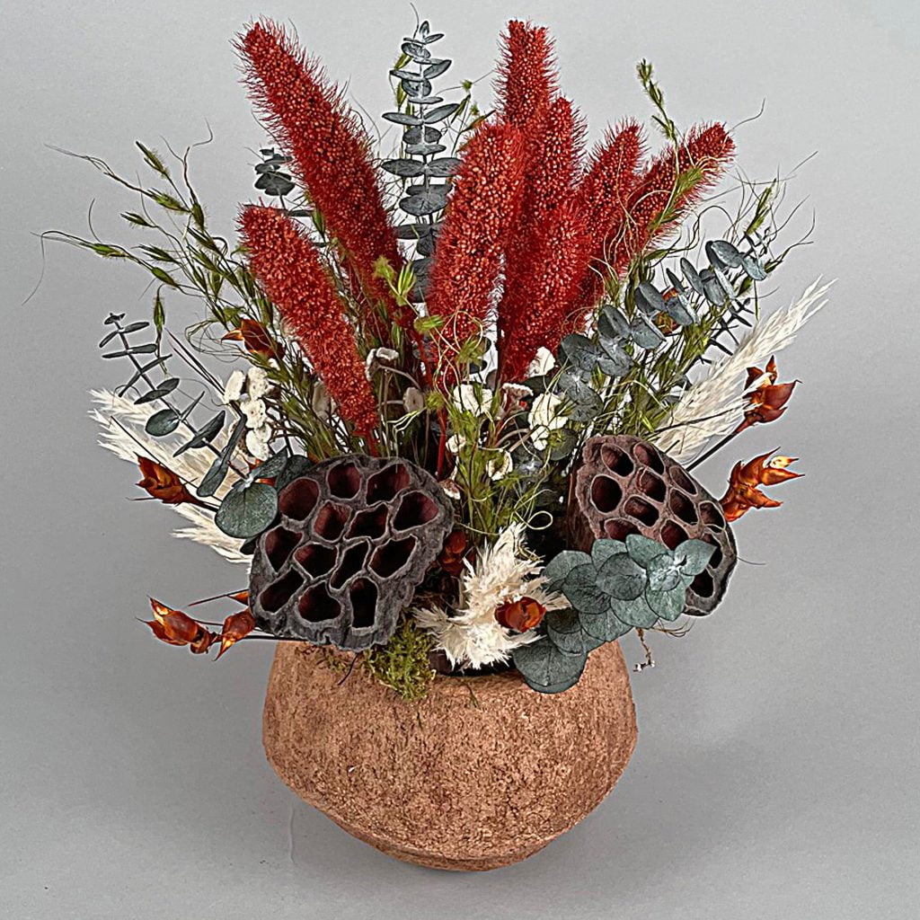 Dried Sapa Pod Morning Glory Flower Shop Glenview Flower Delivery