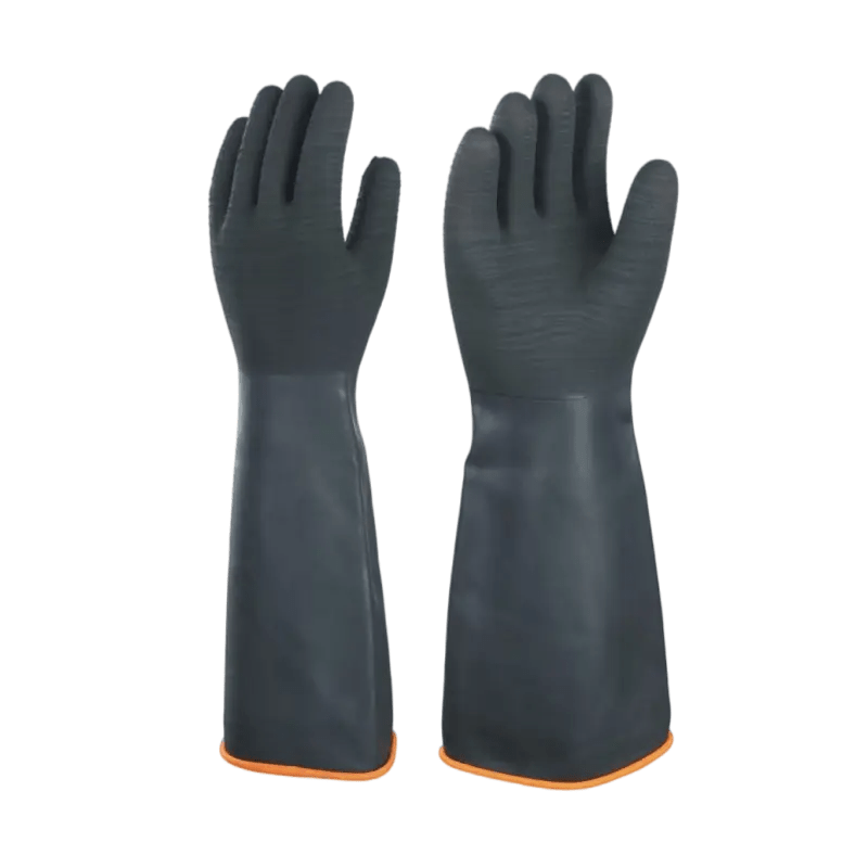 H2 Series Rough Palm Heavy Duty Rubber Gloves Morntrip A Brand