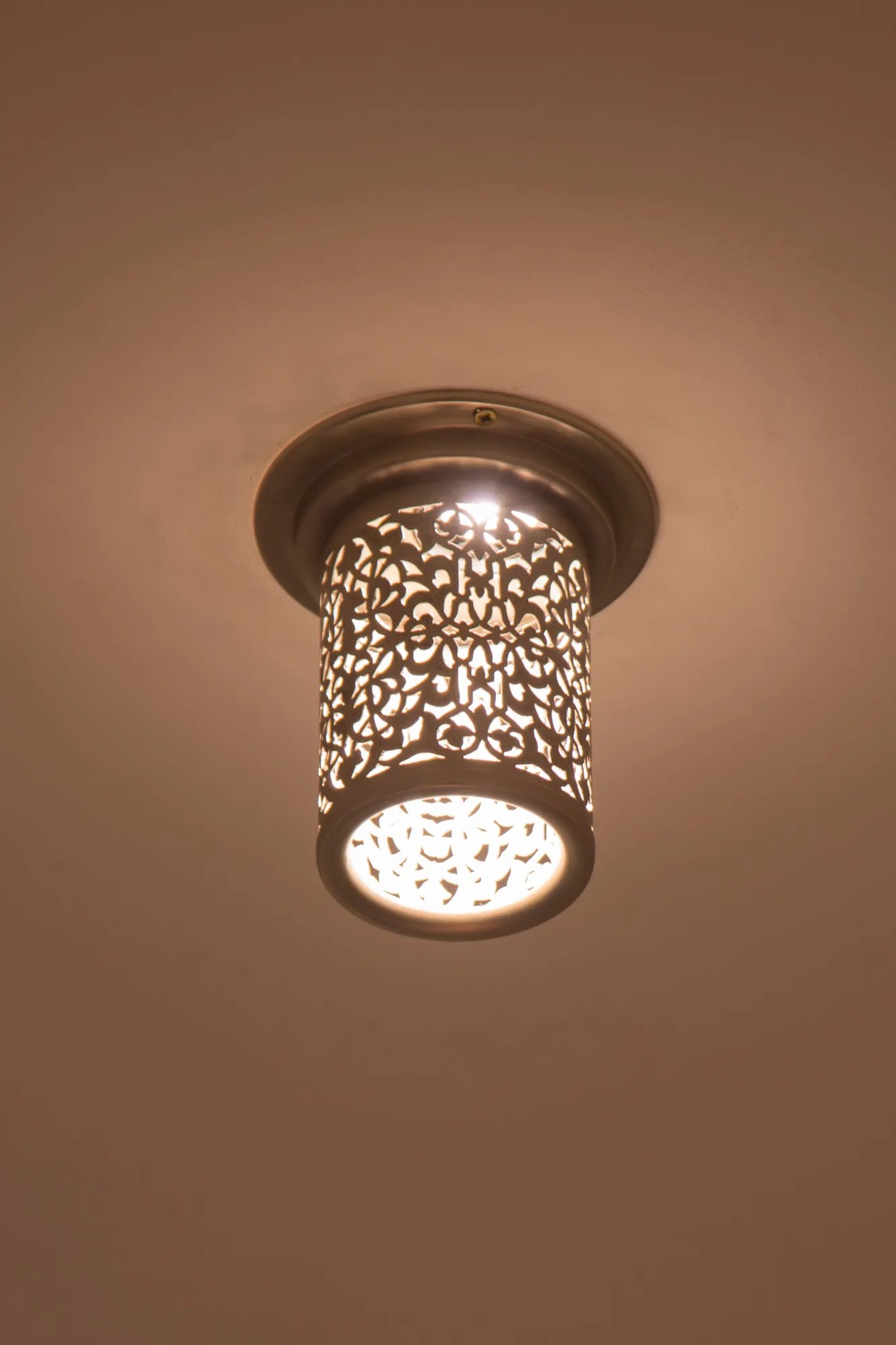 MURTAB Silver Spotlight Cover from Moroccan Bazaar