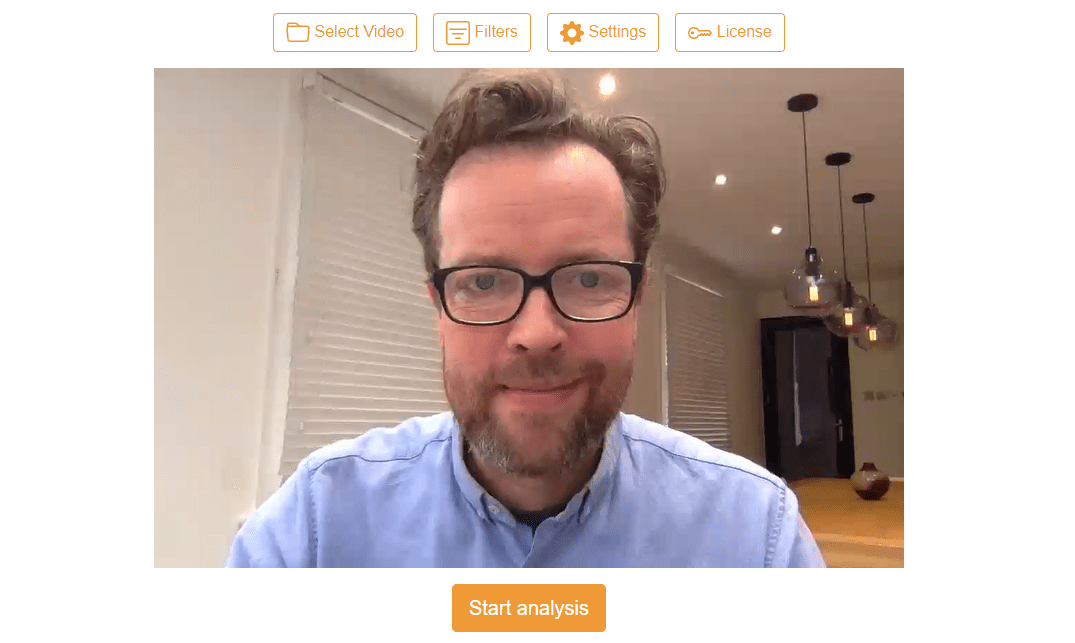 Analyze facial expressions in your videos, framebyframe accuracy
