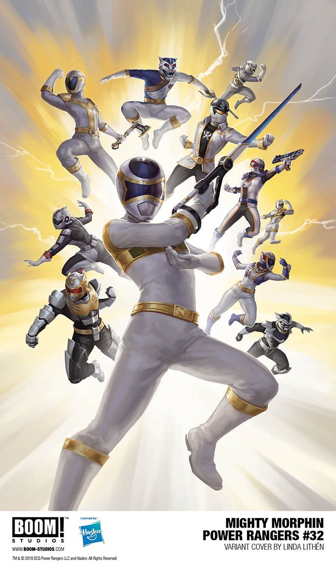 MMPR 32 Forever Silver Cover Morphin' Legacy