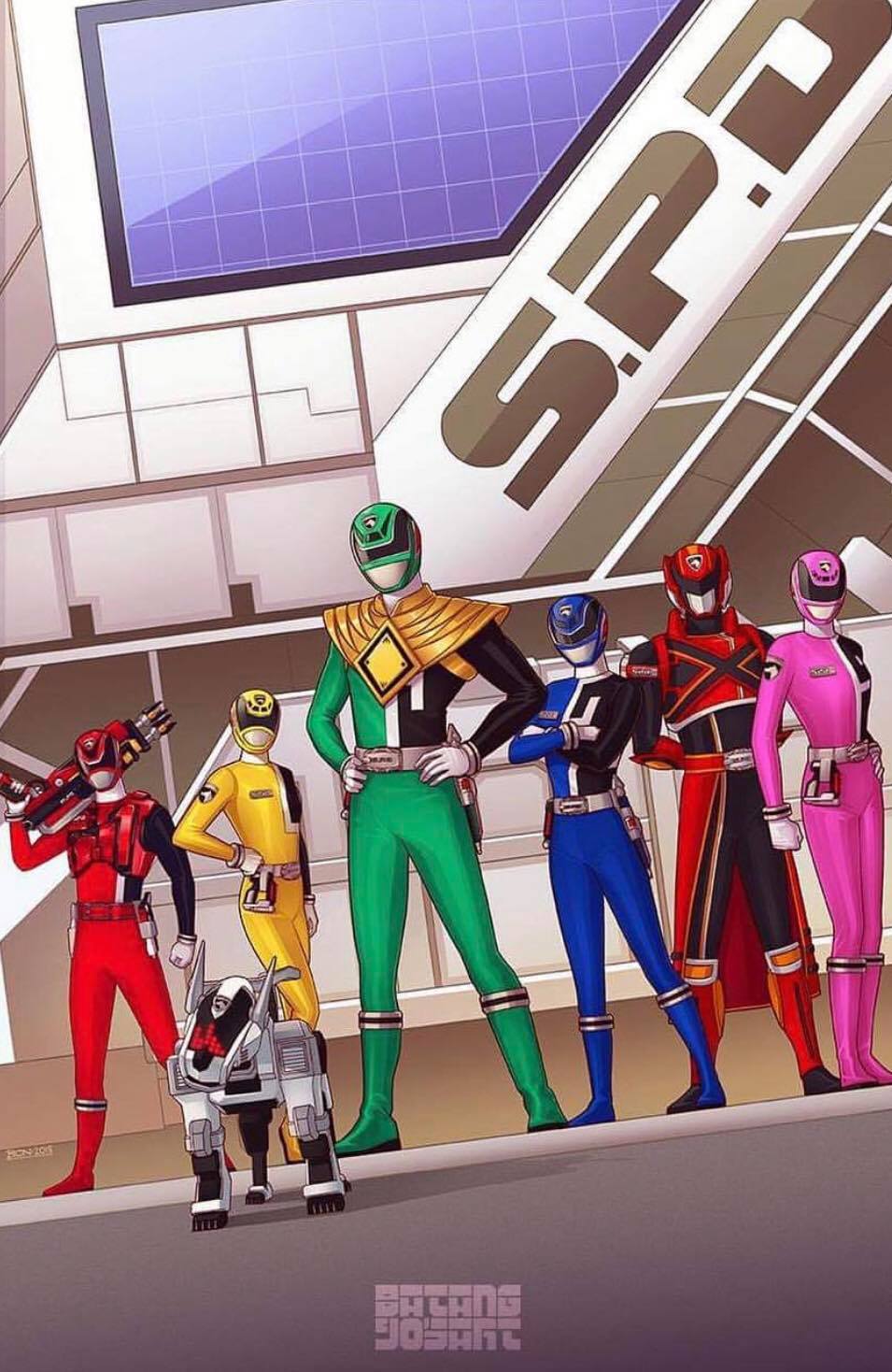 New Power Rangers SPD Team Revealed! Morphin' Legacy
