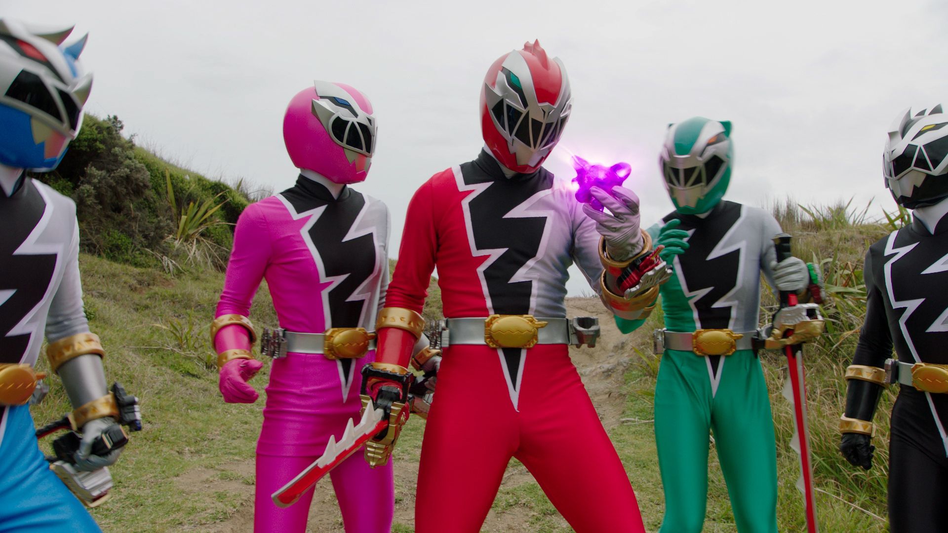 Power Rangers Dino Fury Episode 4 Production Still XII Morphin' Legacy