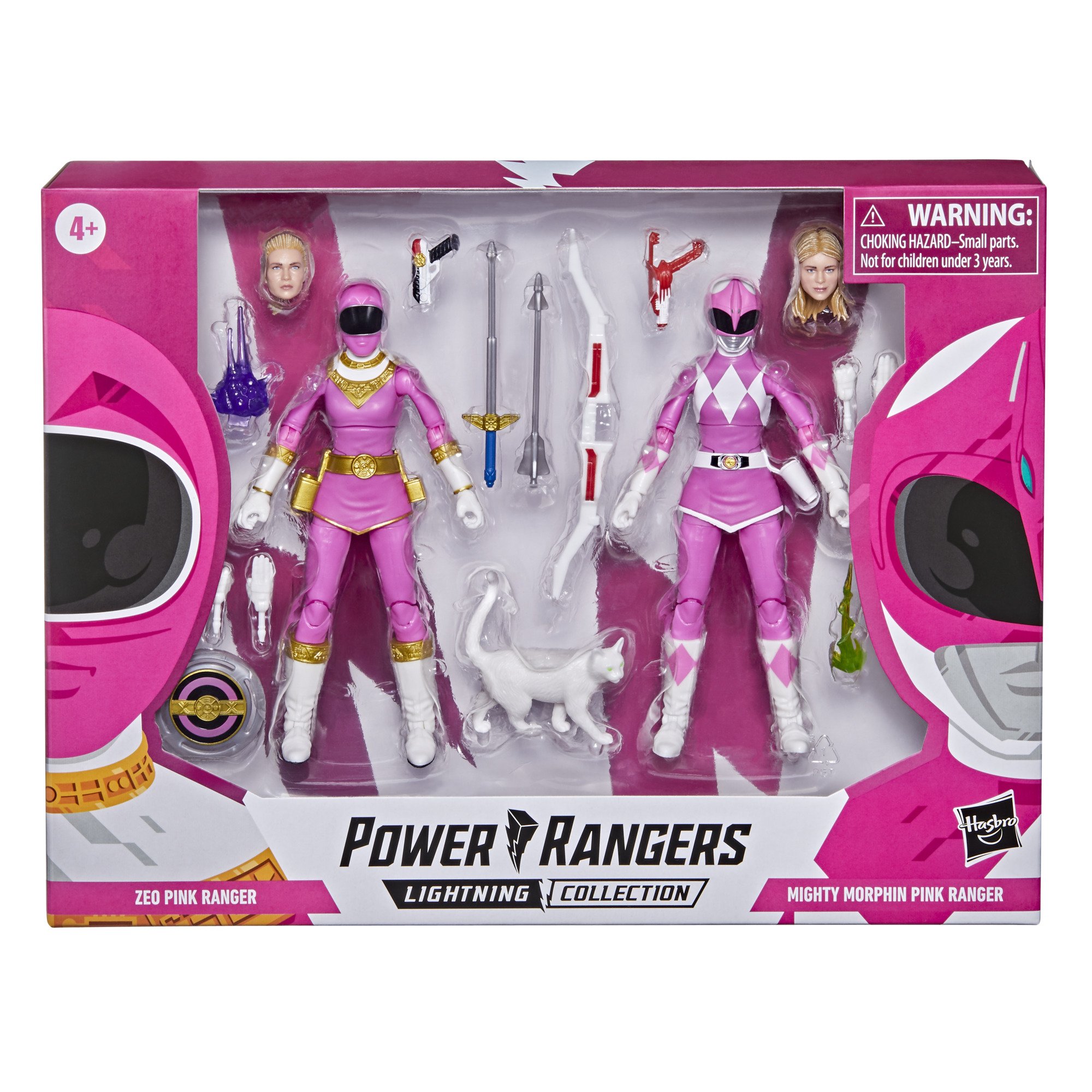 Lightning Collection MMPR Pink & Pink Zeo Ranger Two Pack (Packaging I