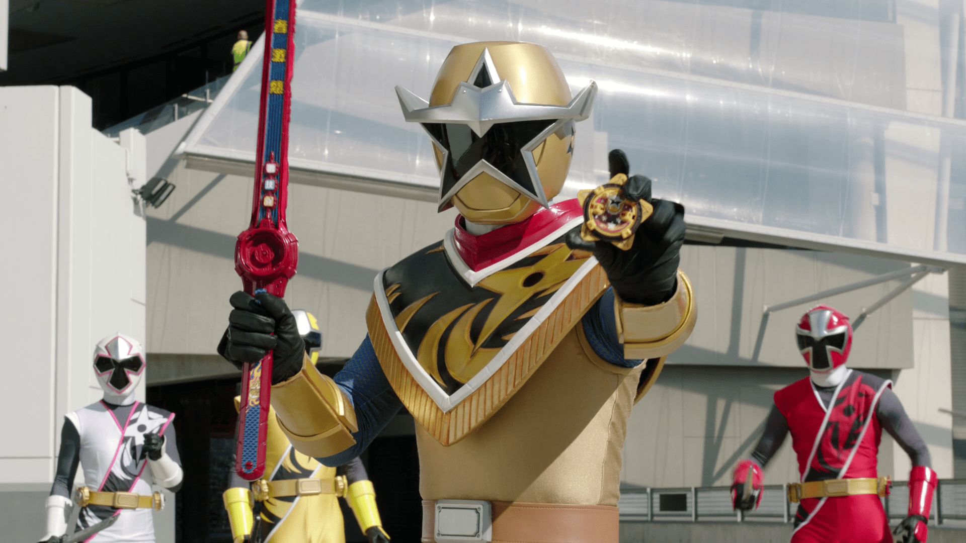 Levi Weston, Gold Ninja Steel Ranger Morphin' Legacy