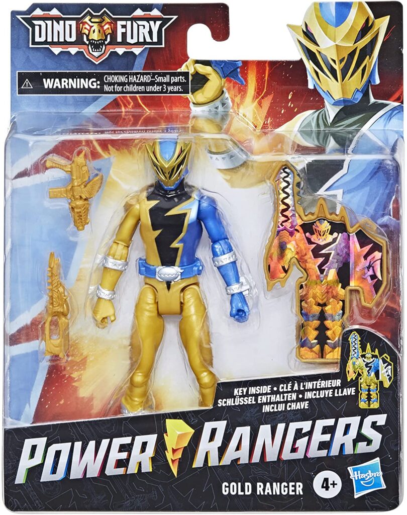 Dino Fury Gold Ranger Figure (Packaging) Morphin' Legacy