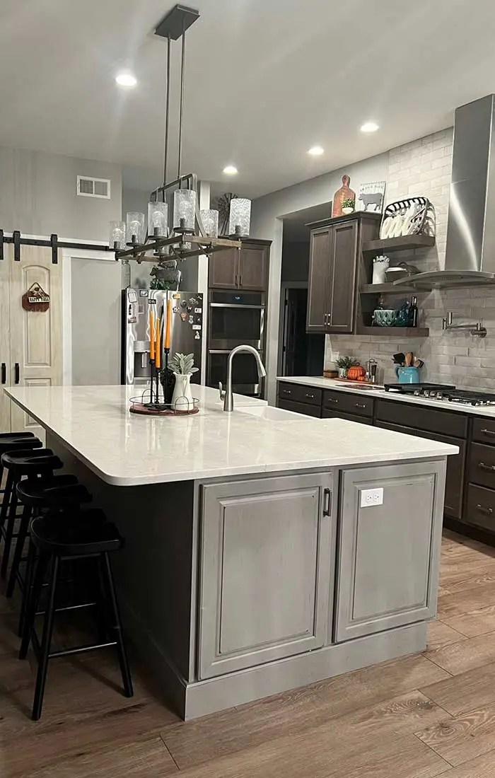 Grey Stain Kitchen in Allentown, PA