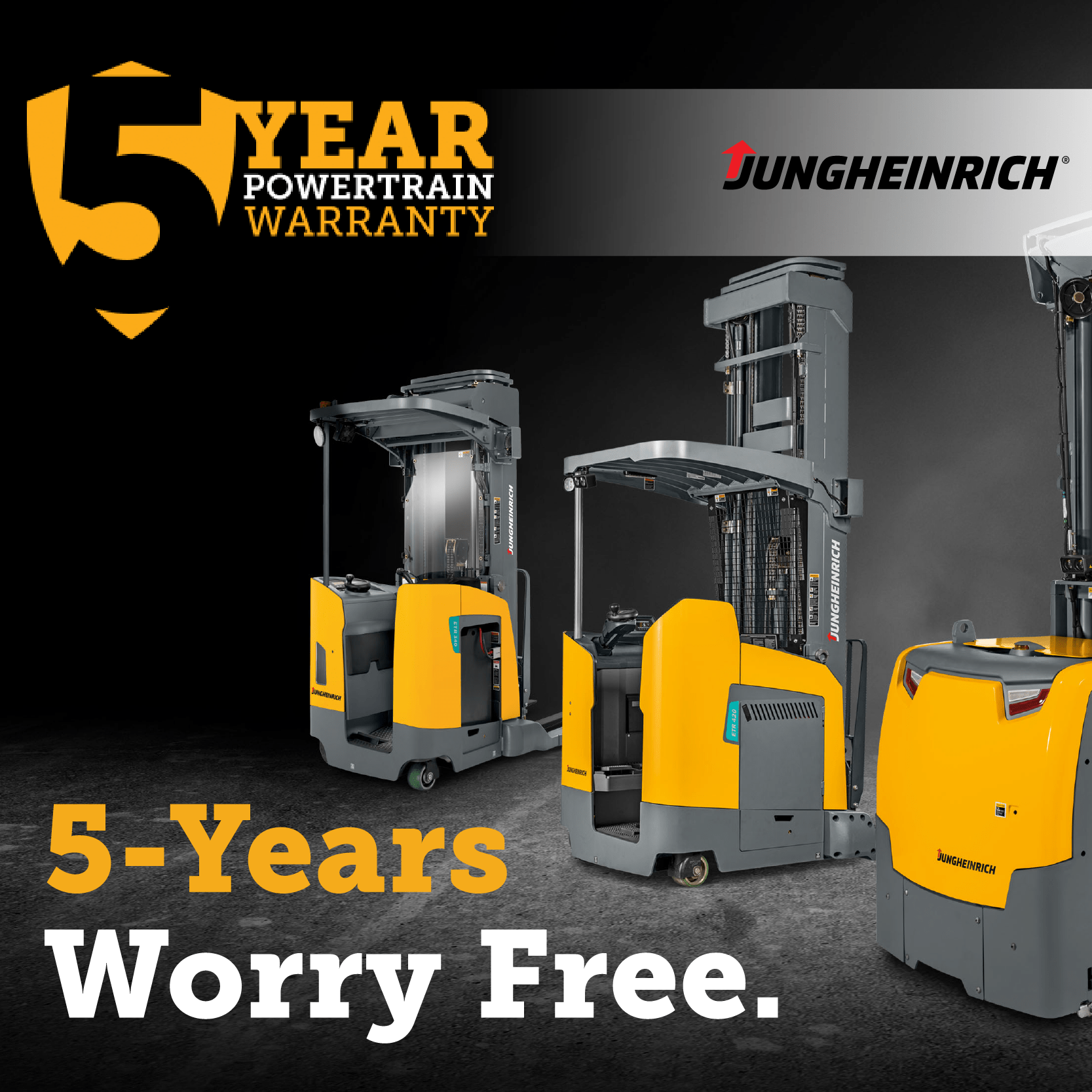 Jungheinrich 5Year Powertrain Warranty