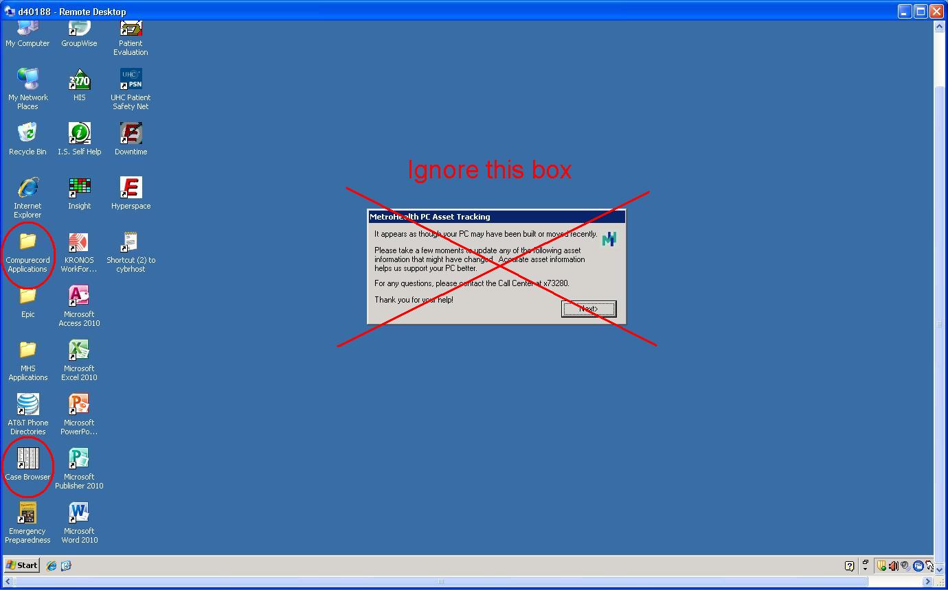 Remote Desktop for Philips AIMS