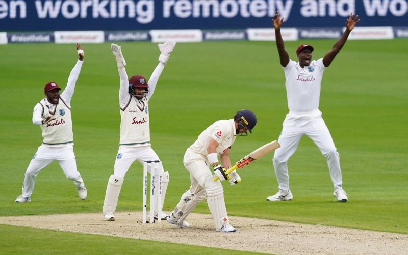 Eng vs WI Chase removes Burns at stroke of Lunch MorungExpress