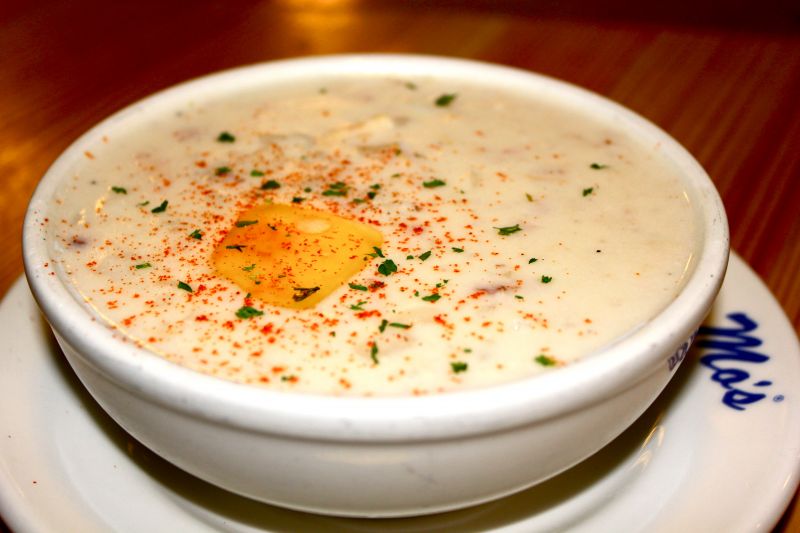 newport clam chowder