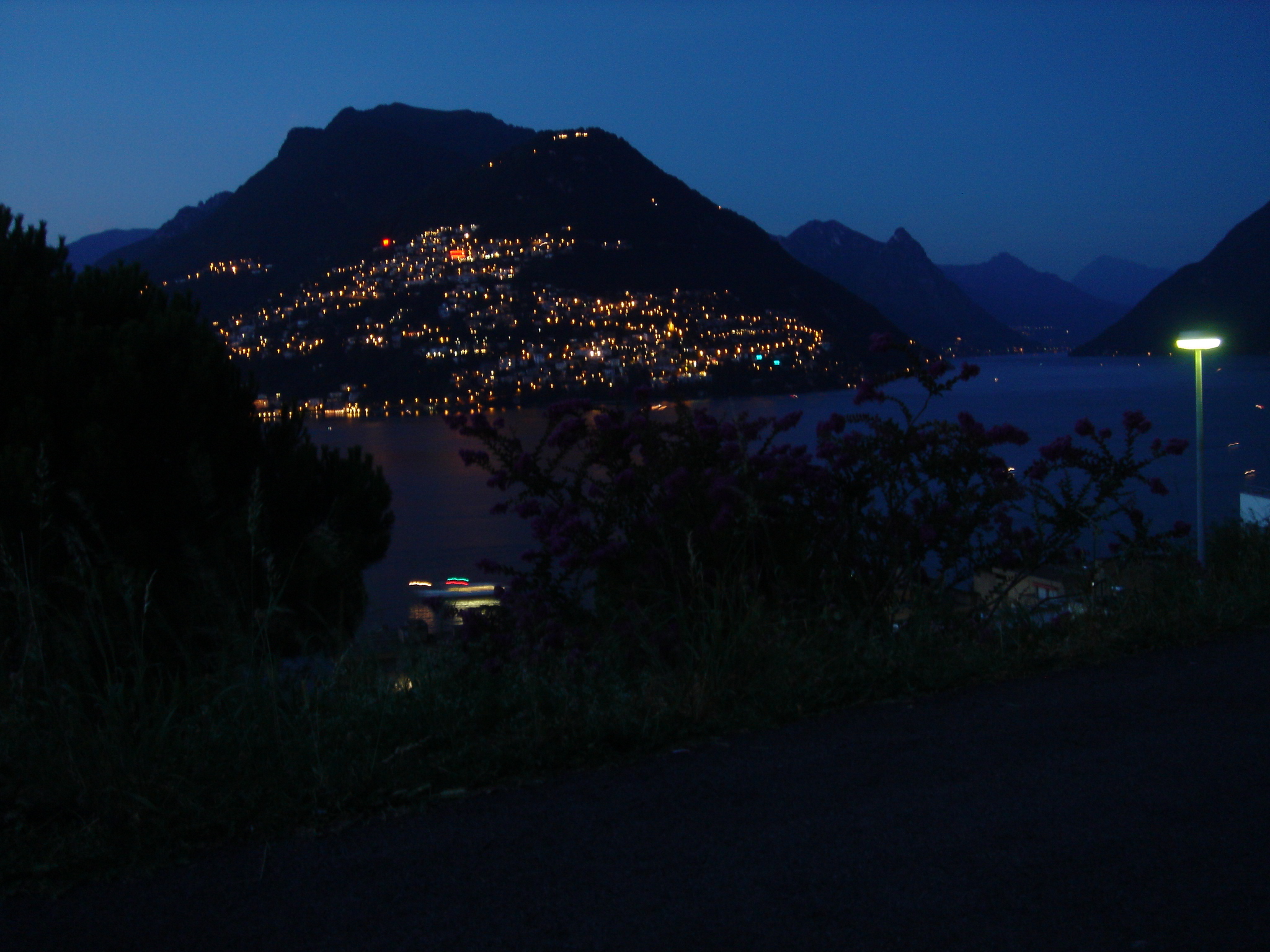 Lugano by night