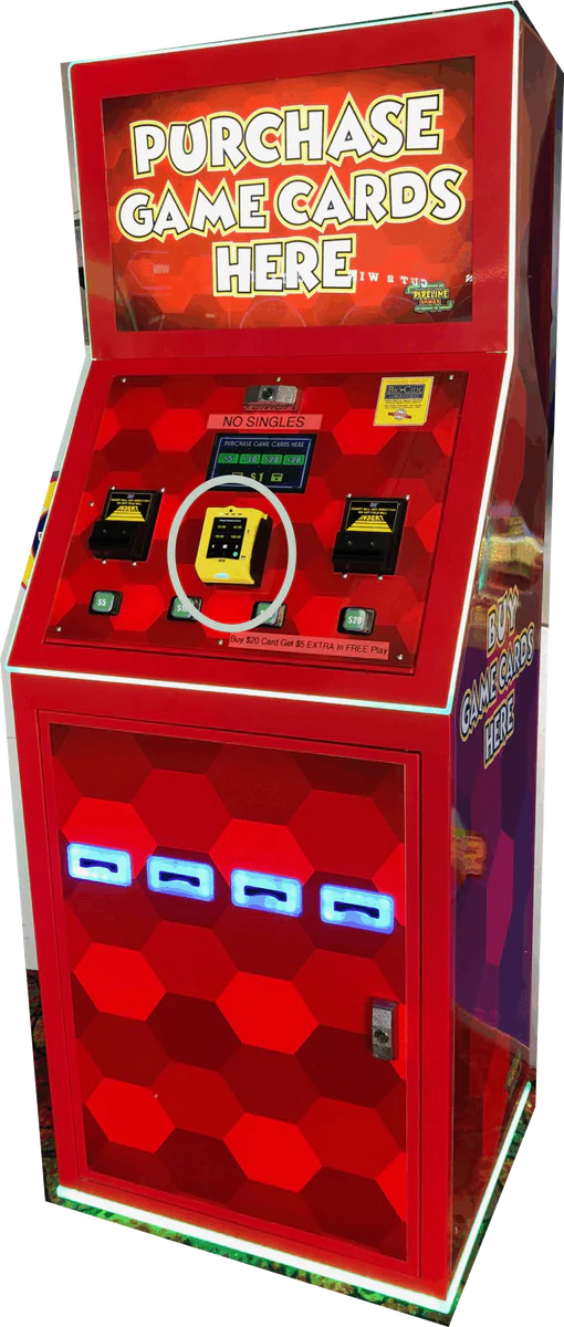 MS7693 PIPELINE GAME CARD VENDING MACHINE KIOSK Moss Distributing
