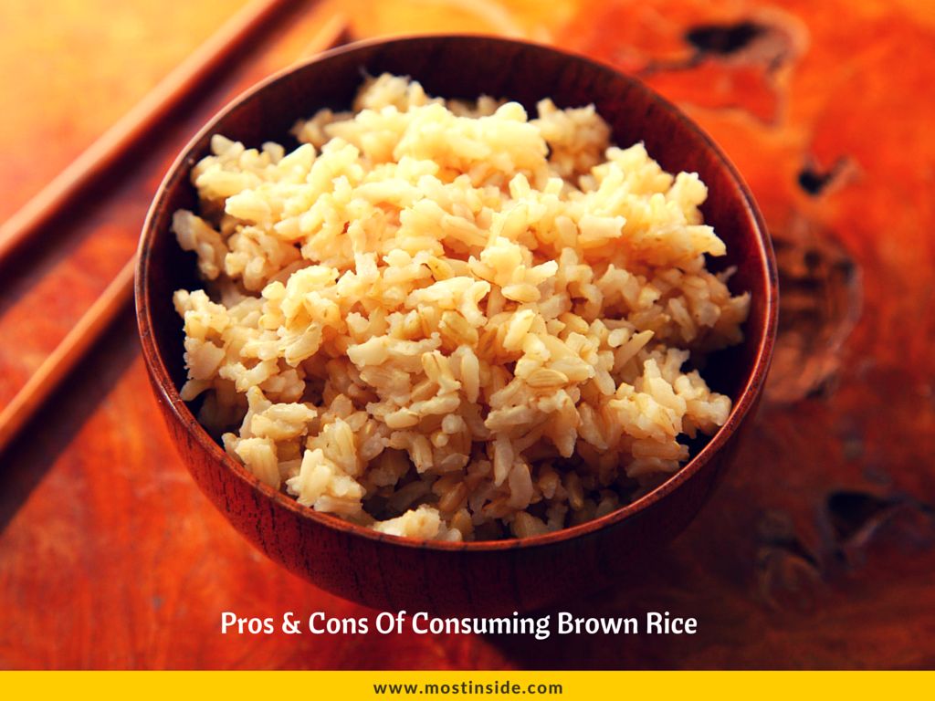 Pros & Cons of Consuming Brown Rice