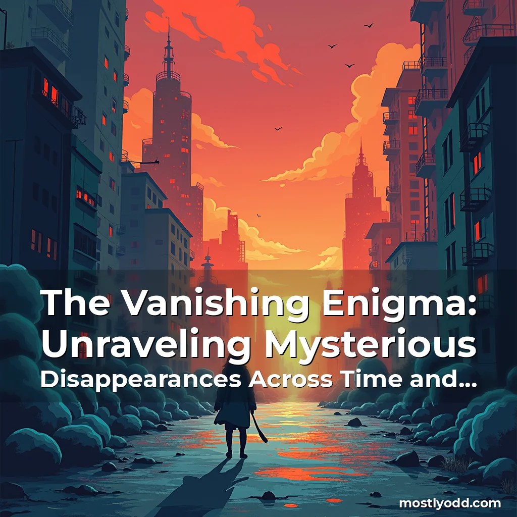 The Vanishing Enigma Unraveling Mysterious Disappearances Across Time