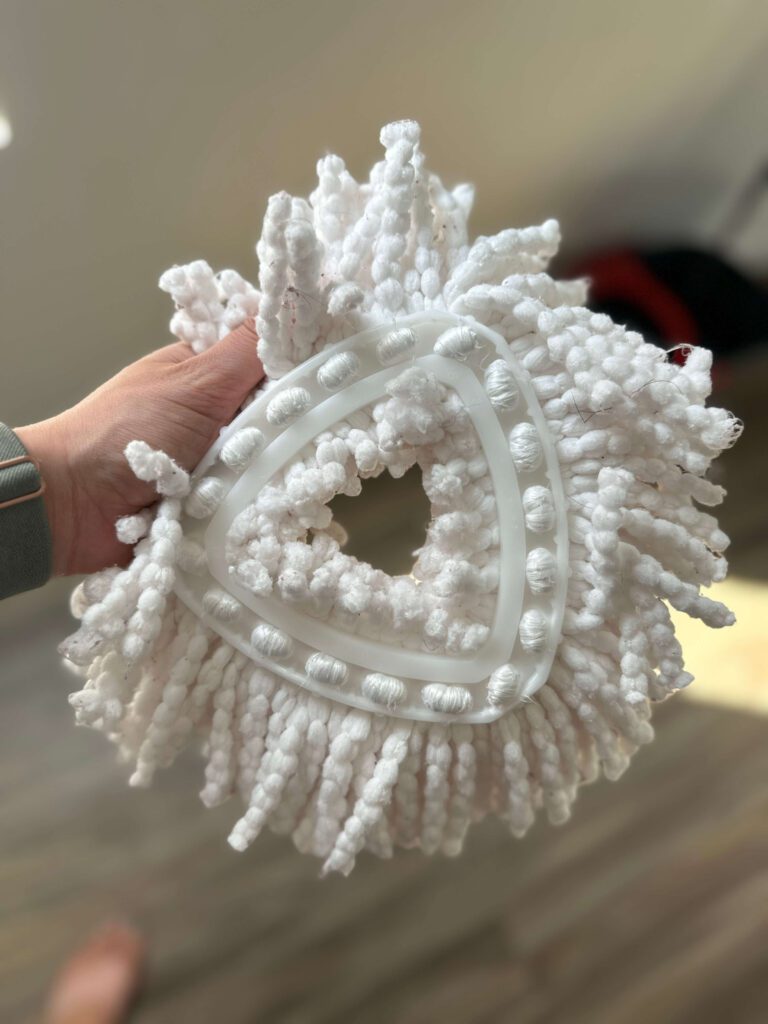 (Easy) How to Wash Spin Mop Head in Washing Machine - Motherhood Managed