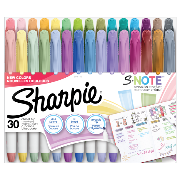 Sharpie SNote Creative Markers (30 Ct) for 7.37 (reg. 19.88) Kids