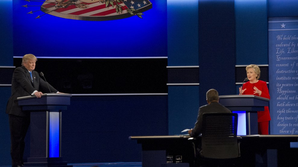 Climate Change Got 82 Seconds in the Presidential Debate Mother Jones