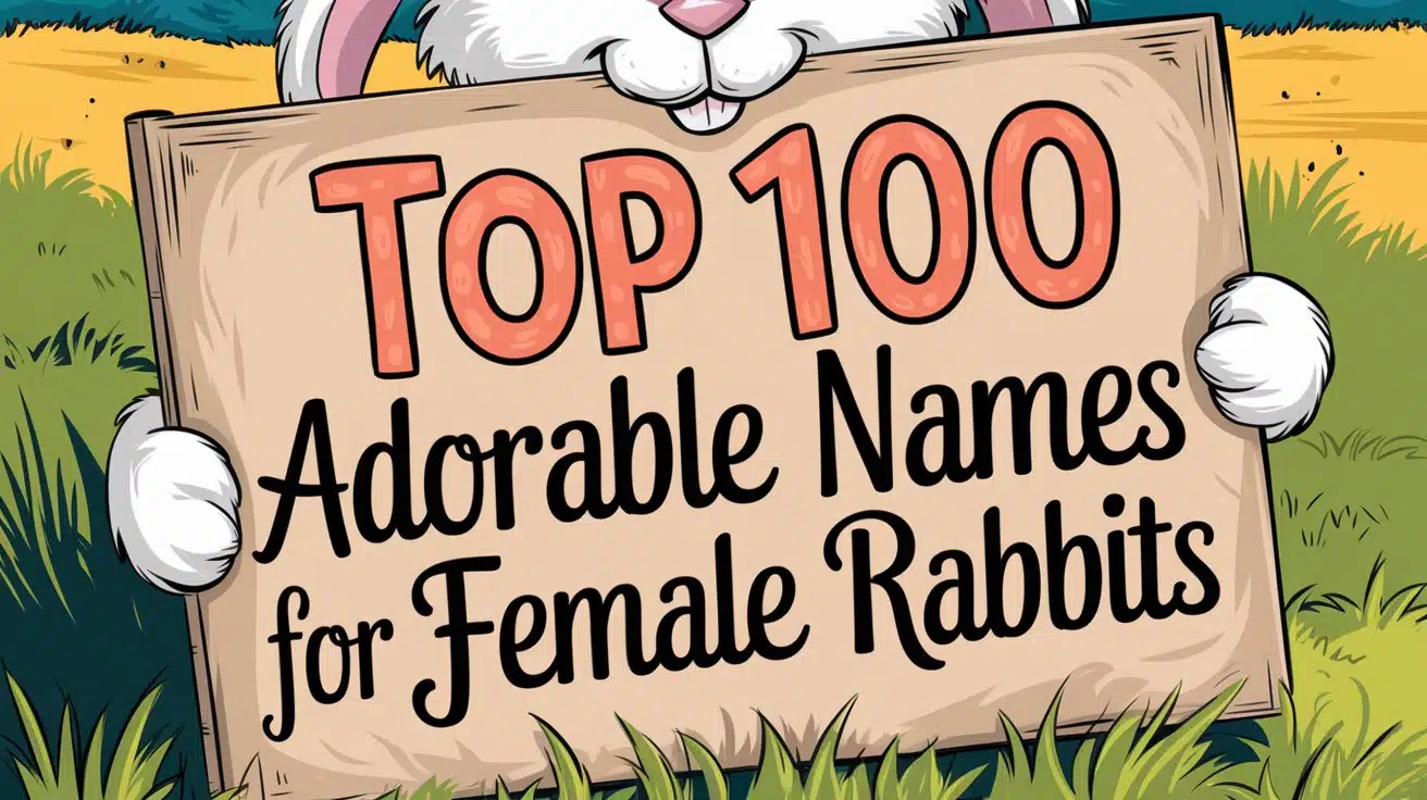 Top 100 Adorable Names For Female Rabbits Mothers Always Right