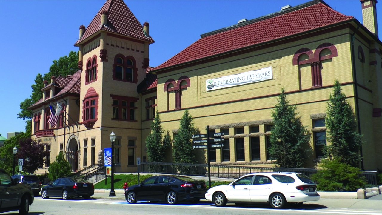 Rhode Island Spotlight Westerly Library Motif